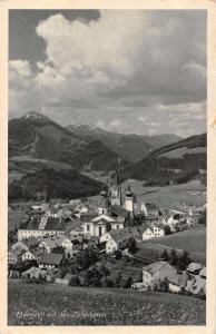 Mariazell Austria Zellerhuten View of Town Scenic View Antique Postcard J77876