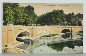 Toulouse les Ponts Jumeaux 1907 France Postcard K12