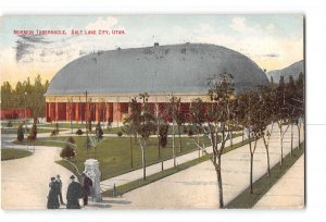 Salt Lake City Utah UT Postcard 1910 Mormon Tabernacle