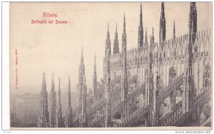 MILANO (Lombardy), Italy, 1890s ; Dettaglio del Dumo