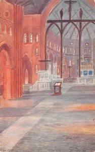 LIKOMA CATHEDRAL CENTRAL AFRICA DIOCESE NYASALAND BLACK AMERICANA POSTCARD 1925