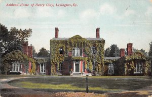Home of Henry Clay Lexington Kentucky Postcard