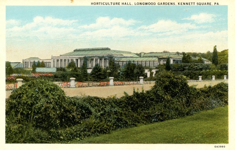 PA - Kennett Square. Longwood Gardens, Horticulture Hall