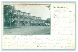 1905 Street View Of Summit House East Windham New York NY Antique Postcard  