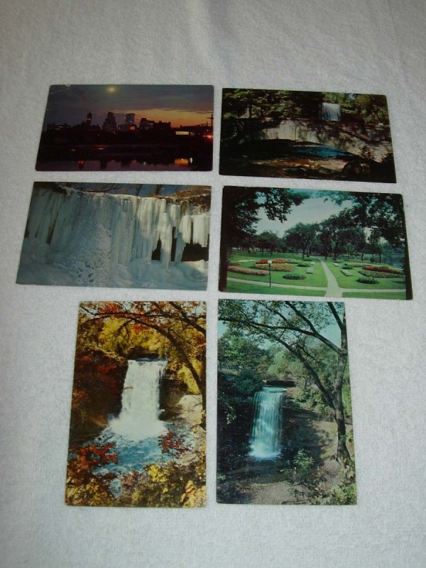 Minneapolis MN - Lot Of 6 Great Vintage Postcards - x0515