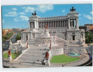 Postcard Altar of the Nation Rome Italy