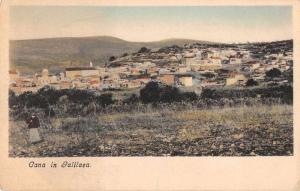 Galilaea Israel Scenic View Galilee Antique Postcard J45929