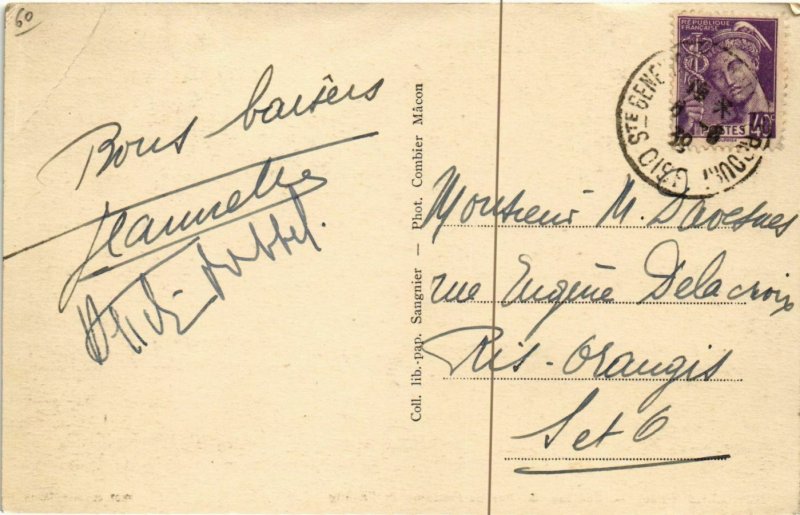 CPA Noailles - Chateau de Parisis-Fontaine et l'Etang (1032946)
