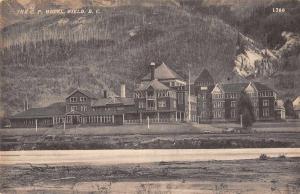 Field British Columbia Canada The CP Hotel Exterior Antique Postcard J79255
