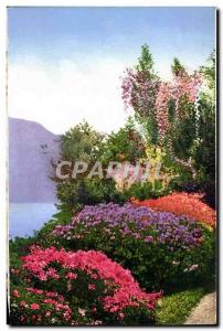 Postcard Old Villa Carlotta Giardino