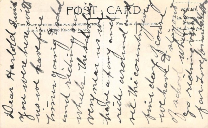 CUNARD R.M.S. MAURETANIA Ocean Liner c1910s Vintage Postcard