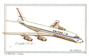 Douglas DC â€“ eight Airplane Unused 