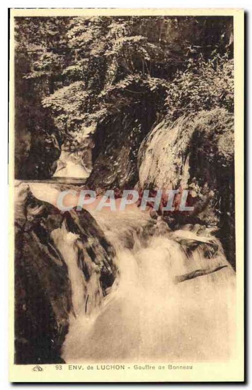 Postcard Old Approx Luchon Chasm in Bonneau