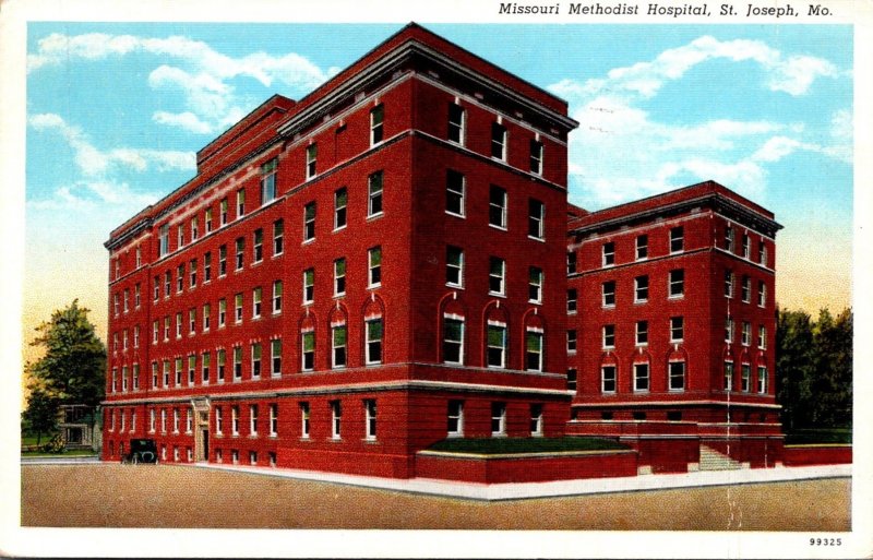 Missouri St Joseph Missouri Methodist Hospital 1941 Curteich