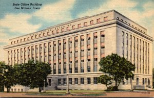 Iowa Des Moines State Office Building Curteich