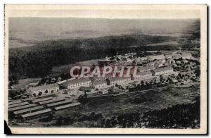 Old Postcard Army Camp Valdahon General view of the camp taken by plane