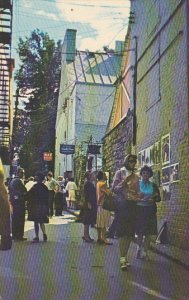 Canada Quebec Artists Sidewalk Display