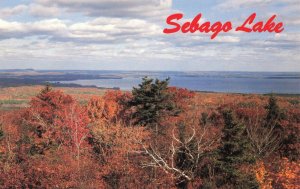 Postcard Sebago Lake Maine  