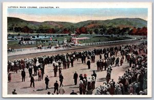 K50/ Covington Kentucky Postcard c1910 Latonia Horse Race Track 176