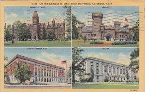 On the Campus At Ohio State University Columbus Ohio 1947