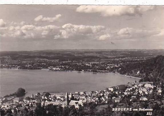 Austria Bregenz am Bodensee Real Photo