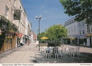 Taunton Henrys Pub Shopping Precinct Postcard