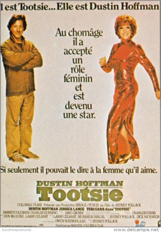 Tootsie With Dustin Hoffman & Jessica Lange