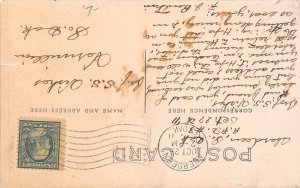 H93/ Aberdeen South Dakota Postcard RPPC c1910 Man Interior Office 188
