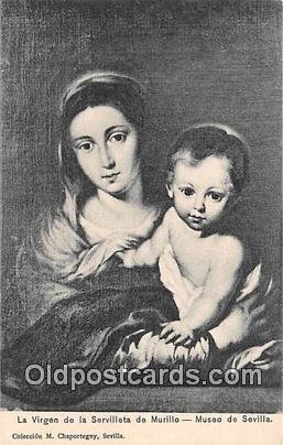 La Virgen de la Servilleta de Murillo Museo de Sevilla Unused 