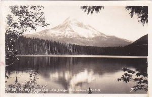 Oregon Lost Lake Mount hood From Lost Lake Elevation 11245 Feet Real Photo