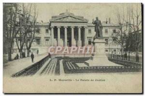 Old Postcard Marseille The Palace Of Justice