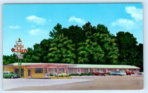 COLUMBUS, Mississippi MS ~ Roadside MALLARD MOTEL c1940s Lowndes County Postcard
