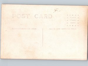 c1910 Dapper Men In Forest Wicker Basket Cane Suits Dapper RPPC Real Photo