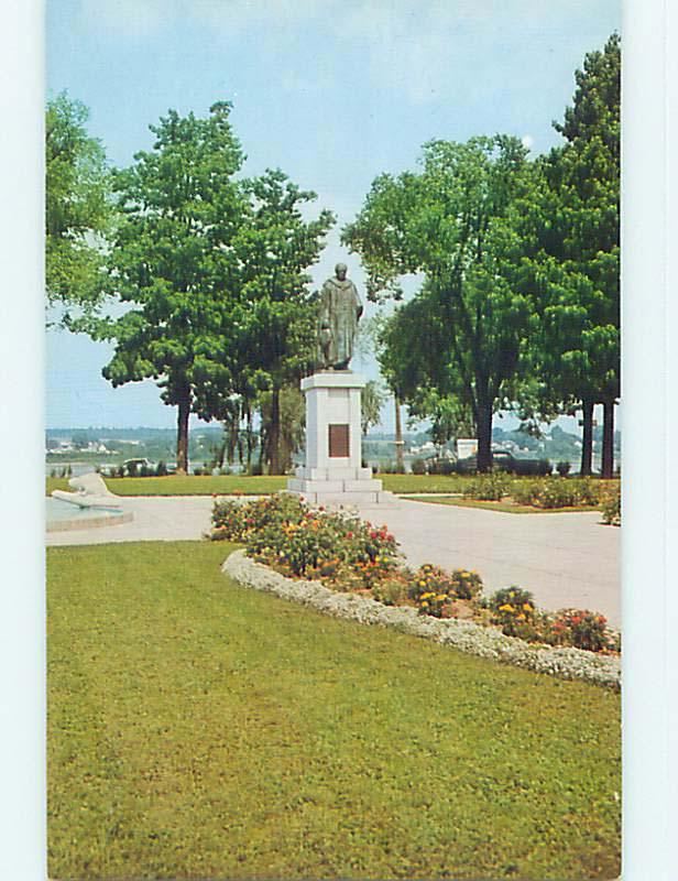 Unused Pre-1980 TOWN VIEW SCENE Frederickton NB p9066