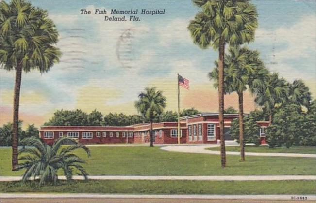 Florida Deland Fish Memorial Hospital 1957 Curteich