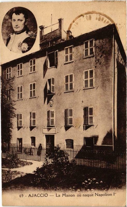 CPA CORSE- Ajaccio- La Maison ou naquit Napoléon Ier. (710102)