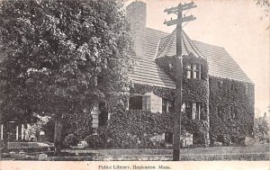 Public Library Hopkinton, Massachusetts MA