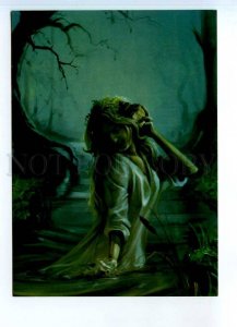 253702 RUSSIA SanDra Far Far Away Kingdom hobgoblin mermaid old postcard