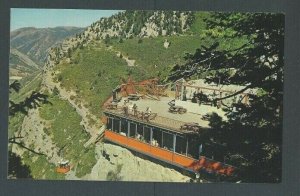 Ca 1948 Post Card Utah The Sky Ride Goes To Sky Ride Restaurant