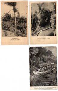 CAMEROUN CAMEROON ETHNIC TYPES indigenes 35 CPA pre-1940