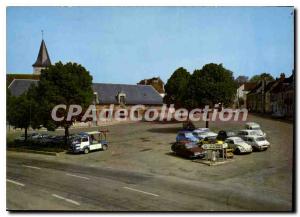 Postcard Modern Courson Les Carrieres La Place Du Castle