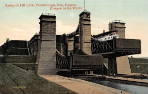 Peterborough, Ontario Canada  HYDRAULIC LIFT LOCK  Trent Canal ca1910's Postcard