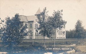 RPPC High School at Groton SD, South Dakota - Writer from Andover SD - pm 1911