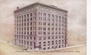 Nebraska Omaha Byrne Hammond and Company Building 1908