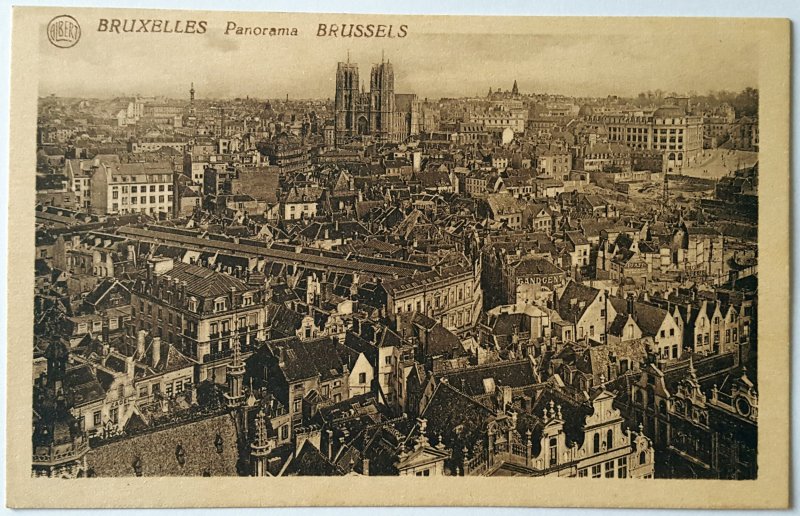 26 VINTAGE POSTCARDS OF BRUSSELS - Printer: Albert. UNUSED!!!