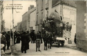 CPA NORT-sur-ERDRE Cavalcade 1910 Char de l'Ablette Nortaise (73115)