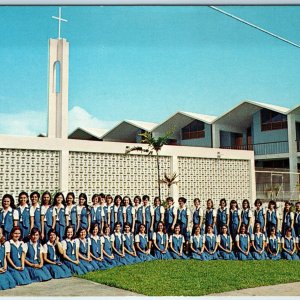 c1970s San Jose, Puerto Rico Theatre Glee Club Girls High School Cute Women A178