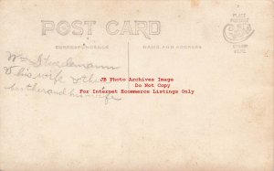 Studio Shot, RPPC, Two Brothers with their Wives, Photo