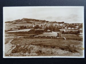 Dorset CHARMOUTH Village from the Cliffs c1952 RP Postcard by Valentine
