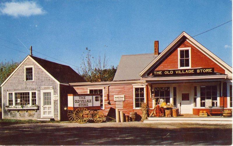 Barnstable, Massachusetts/MA Postcard, The Old Village Store,Cape Cod